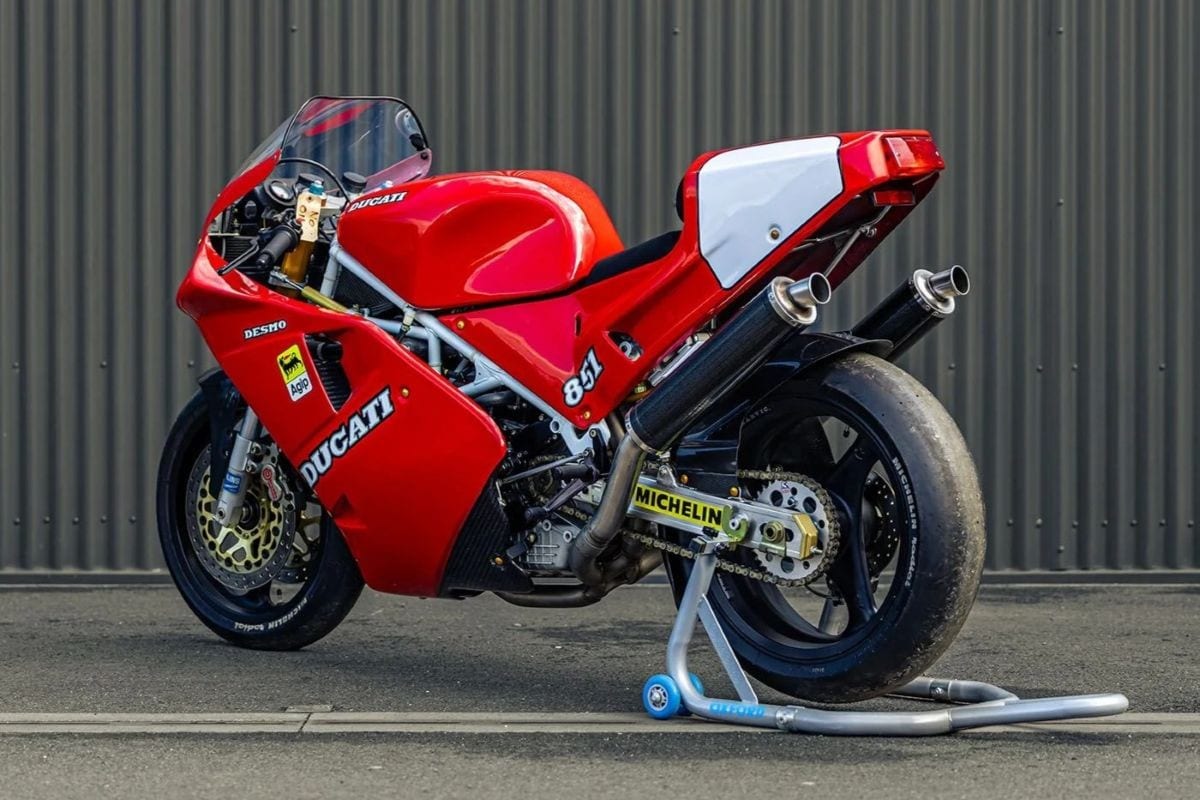 Una Ducati 851 F90 Corsa all’asta al Concorso d'Eleganza Villa d'Este 2025